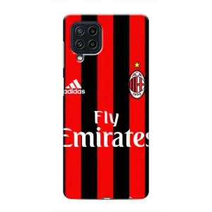 Чохли для Samsung Galaxy M22 (VPrint) - Футбольні клуби (Milan)