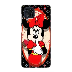 Чехол Disney Mouse Samsung Galaxy M22 (PREMIUMPrint) (Минни Маус ЛВ)