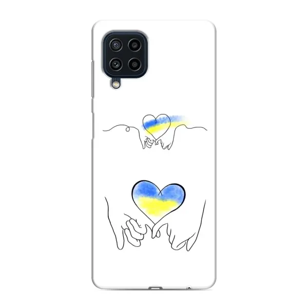 Чехол с принтом «Мир Украине» для Samsung Galaxy M22 Чехол с принтом «Мир Украине» для Samsung Galaxy M22