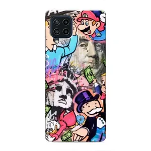 Чохли з крутими принтами для Samsung Galaxy M22 - (PREMIUMPrint) (Monopoly man)