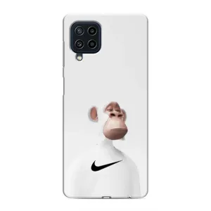 Чехлы с Обезьянами NFT для Samsung Galaxy M22 (AlphaPrint) (обезьяна NFT Nike)