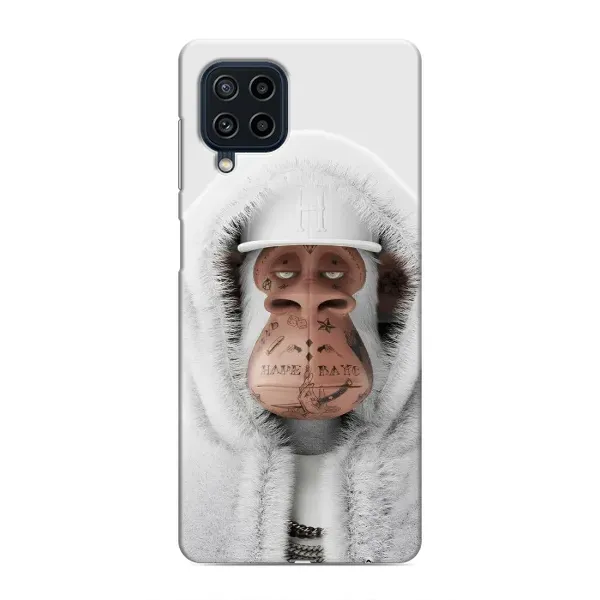 Чехол с принтом «обезьяна NFT в тату» для Samsung Galaxy M22 Чехол с принтом «обезьяна NFT в тату» для Samsung Galaxy M22