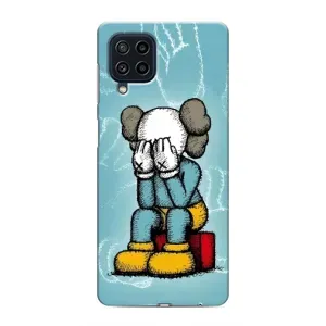 Чохли для Samsung Galaxy M22 - Bearbrick Louis Vuitton (PREMIUMPrint) (Плач Bearbrick)
