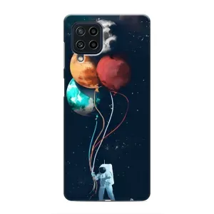 Космічні Чохли для Самсунг Ґелексі М22 (VPrint) (Планети кульки)