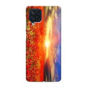 Чохол з картинкою (Стильні) Самсунг Ґелексі М22 - (AlphaPrint) (Поле тюльпанів)