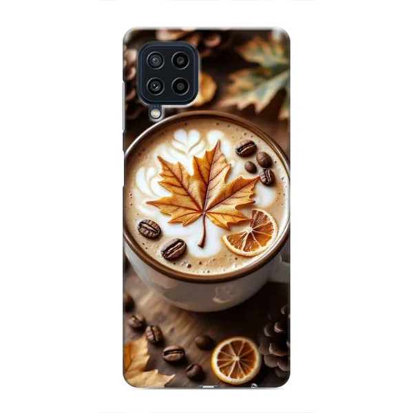 Чохол з принтом «Пряна кава» для Samsung Galaxy M22