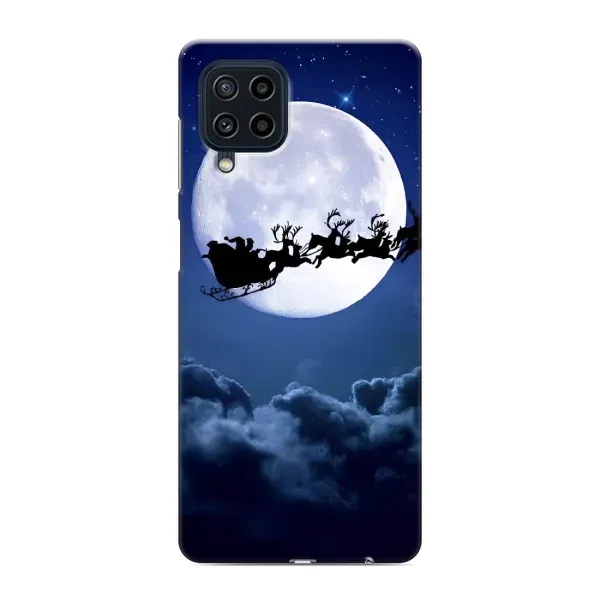 Чехол с принтом «Санта - луна» для Samsung Galaxy M22 Чехол с принтом «Санта - луна» для Samsung Galaxy M22