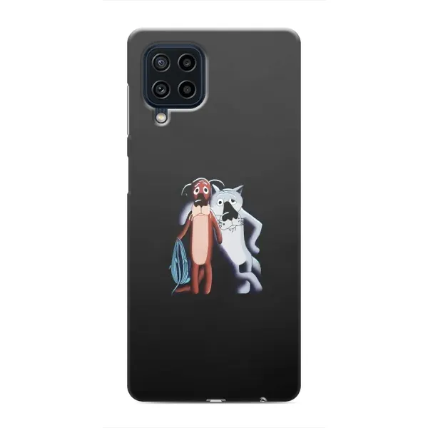 Чехол с принтом «Шо опять» для Samsung Galaxy M22 Чехол с принтом «Шо опять» для Samsung Galaxy M22