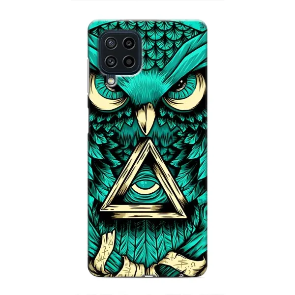 Чехол с принтом «Сова с глазом» для Samsung Galaxy M22 Чехол с принтом «Сова с глазом» для Samsung Galaxy M22
