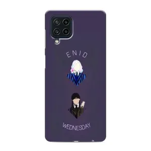 Чохли Венсдей на Samsung Galaxy M22 Уенсдей (AlphaPrint) (Венздей і подруга)