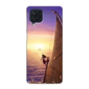Чохол з мультфільмом Ваяна Samsung Galaxy M22 (Захід сонця Ваяна)