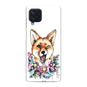 Чохли з картинкою Лисичка для Samsung Galaxy M22 (VPrint) (Весела лисичка)