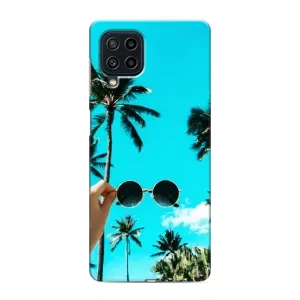Силіконовий чохол з КАРТИНКАМИ літо для Samsung Galaxy M22 (AlphaPrint) (Погляд літо)