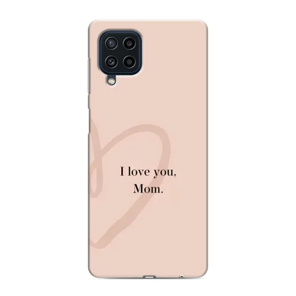 Чохол з принтом «Серце мамі» для Samsung Galaxy M22 Чохол з принтом «Серце мамі» для Samsung Galaxy M22