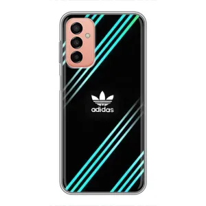 Чохли Адидас для Samsung Galaxy M23 (5G) (AlphaPrint) (Адідас з полосами)