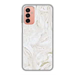 Мраморний чехол на Samsung Galaxy M23 (5G) (VPrint) (Білий мрамор)