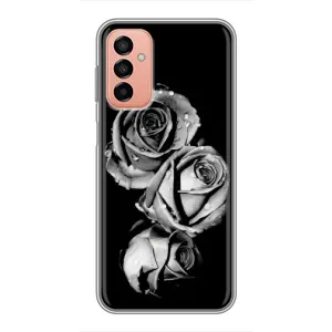 Чохол з картинкою (Стильні) Samsung Galaxy М23 (5G) - (AlphaPrint) (Чорна троянда)