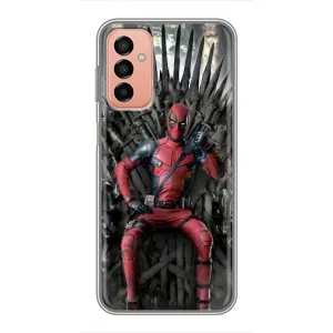 Чохли Фільми для Samsung Galaxy М23 (5G) (VPrint) (Дедпул на троні)