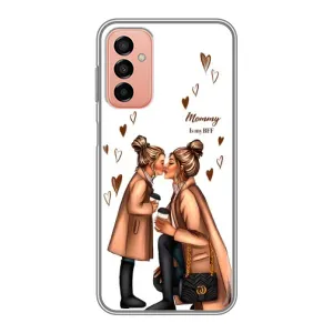Чохол з друком для Samsung Galaxy M23 (5G) - (Мама з дитинкою) (AlphaPrint) (Донька і мама)