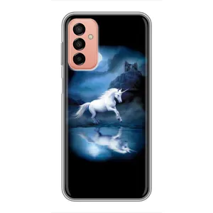 Чехол для Самсунг М23 (5G) - (Единорожки - Новинки) (AlphaPrint) (Единорог)