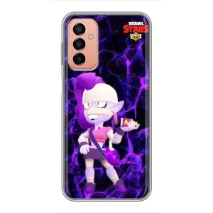 Чехлы Brawl Stars для Samsung Galaxy M23 (5G) (AlphaPrint) (Емз Бравл Старс)