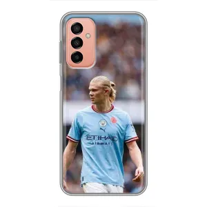 Чохли з футболістом Ерлінг Холанд для Samsung Galaxy M23 (5G) (AlphaPrint) (Ерлинг Холанд)