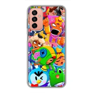 Чехлы Brawl Stars для Samsung Galaxy M23 (5G) (AlphaPrint) (Герої Бравл Старс)