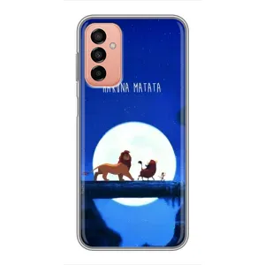 Чехол Король лев на Самсунг М23 (5G) (Хакуна Матата)