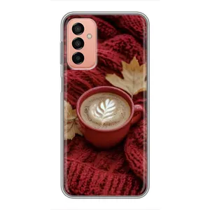 Чохол з унікальним дизайном 'Осінь з кавою' для Samsung Galaxy M23 (5G) (Кава на ковдрі)