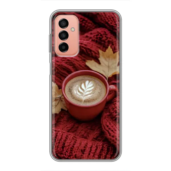 Чохол з принтом «Кава на ковдрі» для Samsung Galaxy M23 (5G)