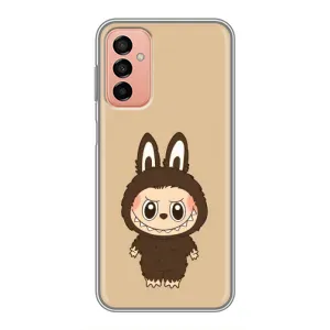 Чохол з Лабубу на Samsung Galaxy M23 (5G) (Bored Ape в червоному)