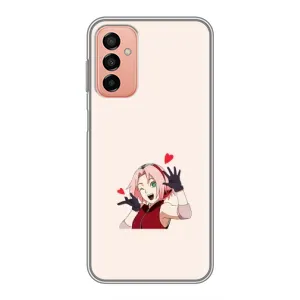 Чохли Персонажі Аніме Наруто для Samsung Galaxy M23 (5G) (AlphaPrint) (Лайк Сакура)