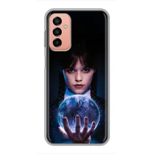 Чехол с дизайном Венздей 2 на Samsung Galaxy M23 (5G) (Магическая сфера Уэнздей)