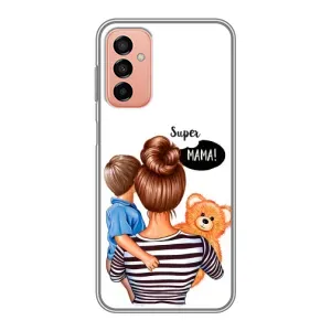 Чохол з друком для Samsung Galaxy M23 (5G) - (Мама з дитинкою) (AlphaPrint) (Мама з синочком)