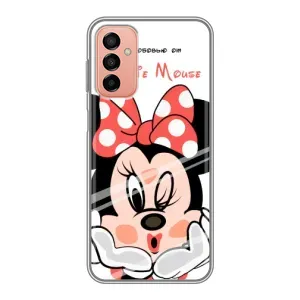Эксклюзивный чехол для Samsung Galaxy M23 (5G) (AlphaPrint - Мультяшные) (Маус Минни)