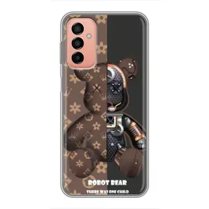 Круті Чохли Луі Віттон для Samsung Galaxy M23 (5G) (AlphaPrint) (Ведмідь Луі Вітон)