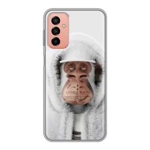 Чехлы с Обезьянами NFT для Samsung Galaxy M23 (5G) (AlphaPrint) (обезьяна NFT в тату)