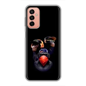 Чохол з Мавпами Samsung Galaxy M23 (5G) - (AlphaPrint) (Три мавпи)