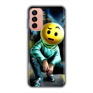Чохол для Samsung Galaxy М23 (5G) - (AlphaPrint) з принтом (ТОП продажів) (Хлопець смайл)