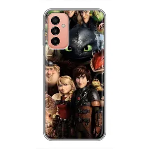 Чехол как приручить дракона на Samsung Galaxy M23 (5G) (Персонажи дракона)