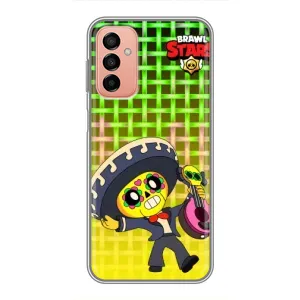 Чехлы Brawl Stars для Samsung Galaxy M23 (5G) (AlphaPrint) (Поко в самбреро)