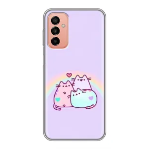 Чохол на Samsung Galaxy М23 (5G) з Котиками (VPrint) (Радужний котик)