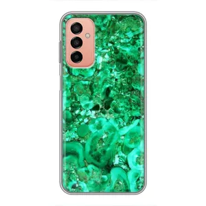Мраморний чехол на Samsung Galaxy M23 (5G) (VPrint) (Салатовий Мрамор)