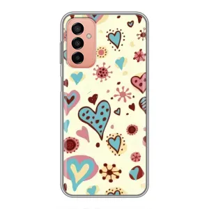 Чехлы для любимой на Samsung Galaxy М23 (5G) (VPrint) (Сердечки)