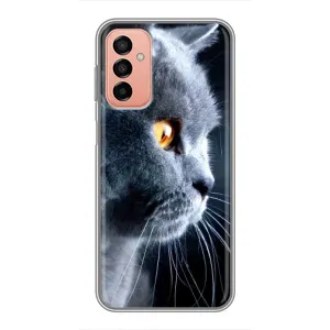 Чохли з Котиками для Samsung Galaxy M23 (5G) (VPrint) (Сірий Кіт)