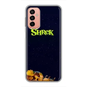 Чехол с мультфильмом Шрек на Samsung Galaxy M23 (5G) (Отдыхающий Шрек)