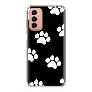 Чохли з собаками для Samsung Galaxy M23 (5G) (VPrint) (Сліди собаки)