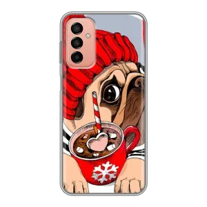 Чохли з собаками для Samsung Galaxy M23 (5G) (VPrint) (Песик в шапці)