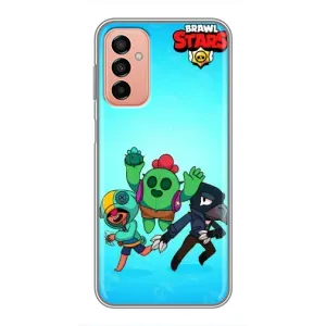 Чехлы Brawl Stars для Samsung Galaxy M23 (5G) (AlphaPrint) (Тріо героїв)