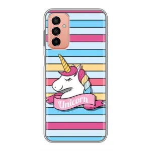 Чехол для Самсунг М23 (5G) - (Единорожки - Новинки) (AlphaPrint) (Unicorn)